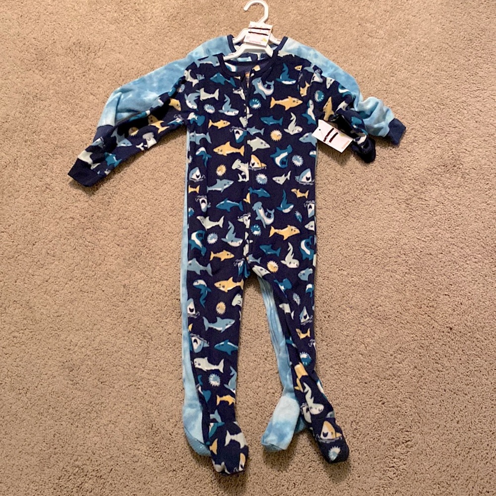 4T footie pajamas
